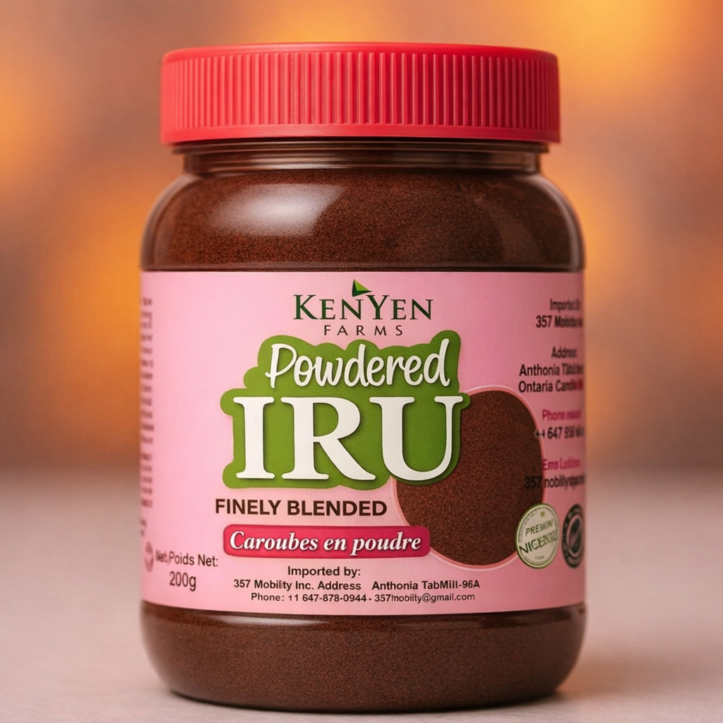 Powdered Iru (Blended Locust Beans)