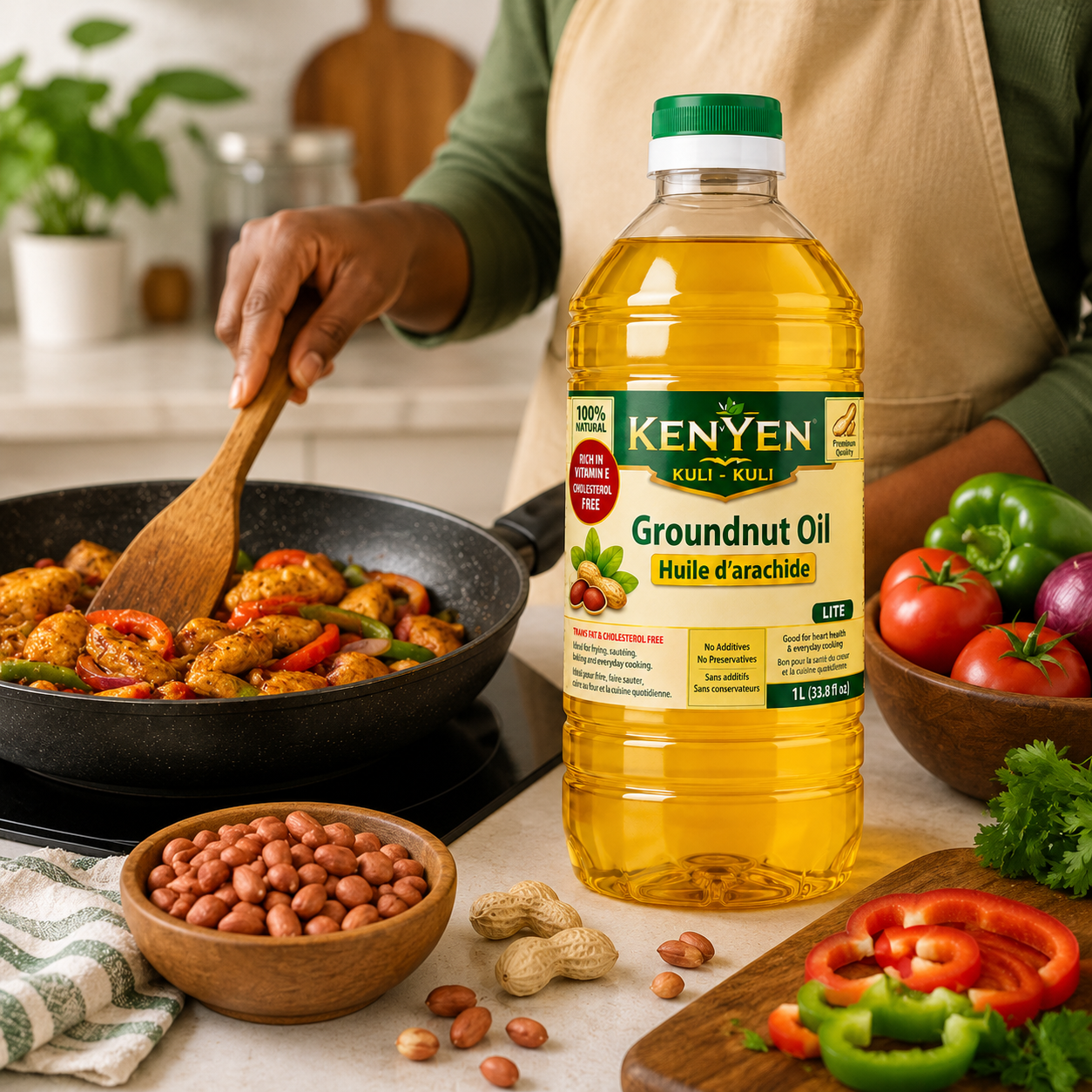 Kuli -Kuli Oil (Groundnut Oil)