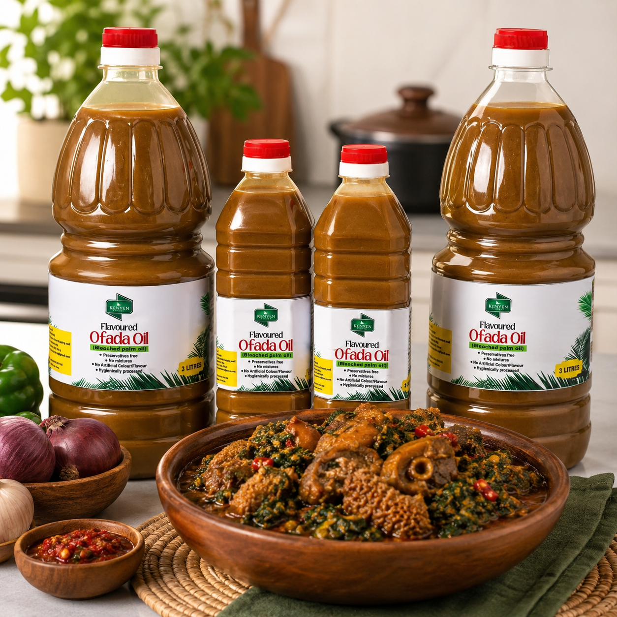 Ofada Oil (Bleached Palm Oil)