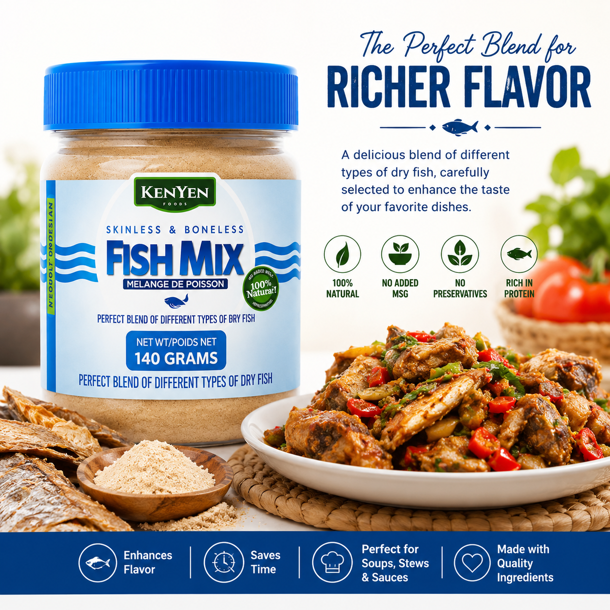 Fish Mix (Dried Fish Blend)