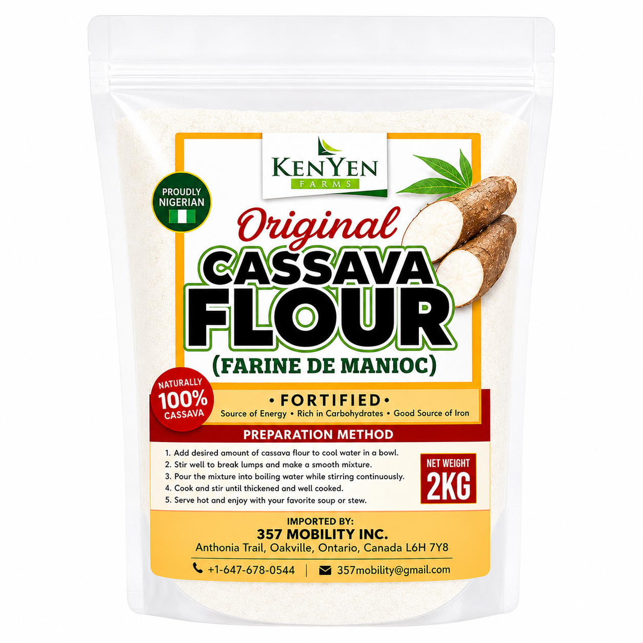 Cassava Flour(Pupuru/Akpu)
