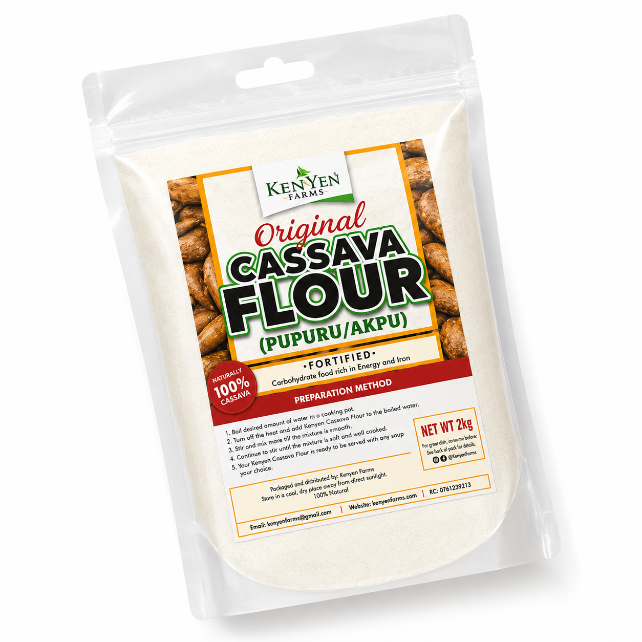 Cassava Flour(Pupuru/Akpu)