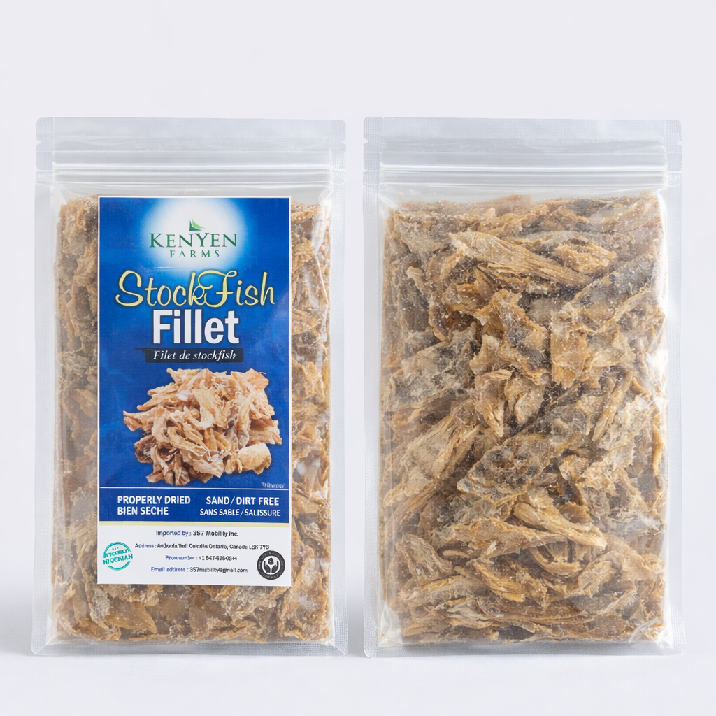 Stockfish Fillet (Dried Cod Fish)