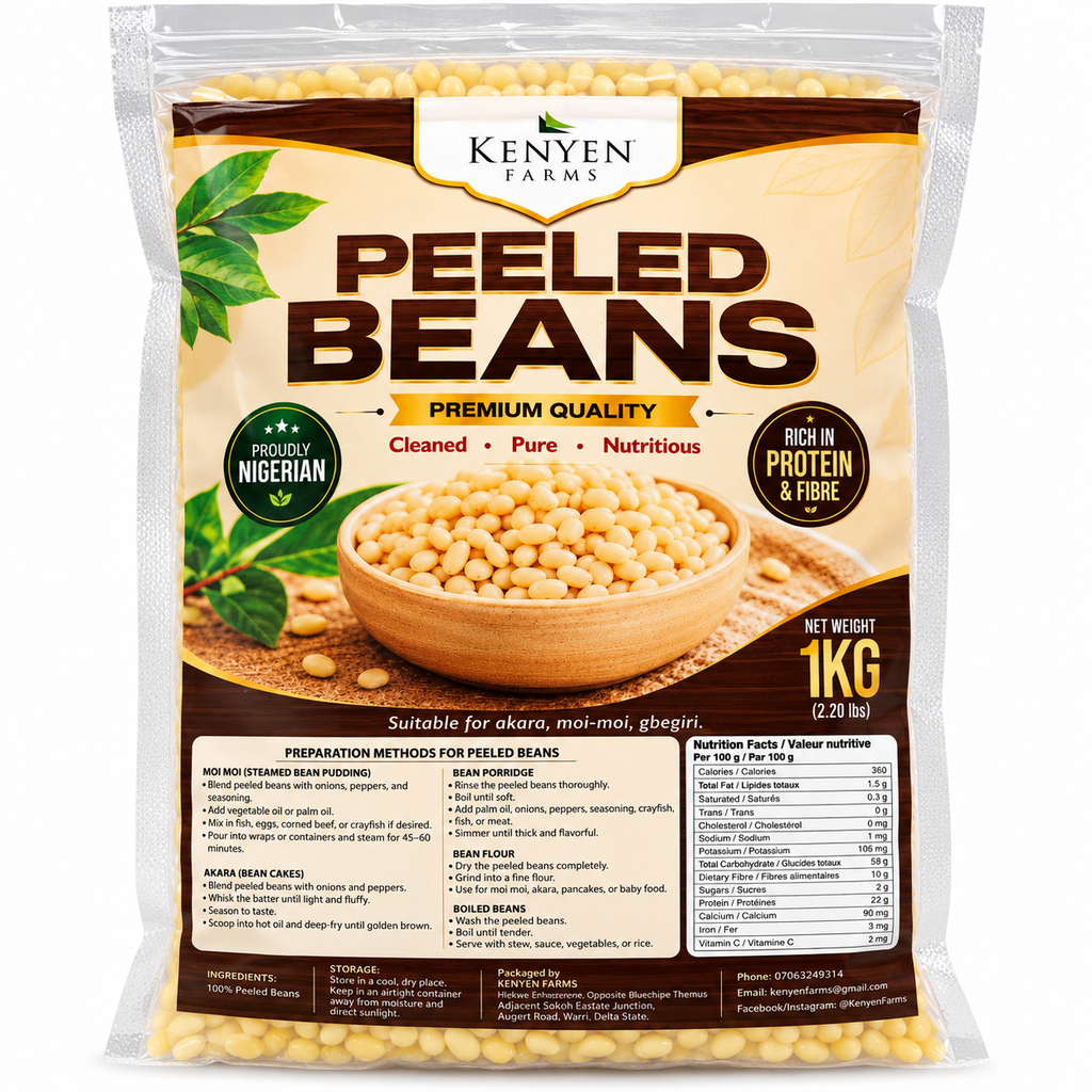 Peeled Beans – Cleaned & Ready to Cook