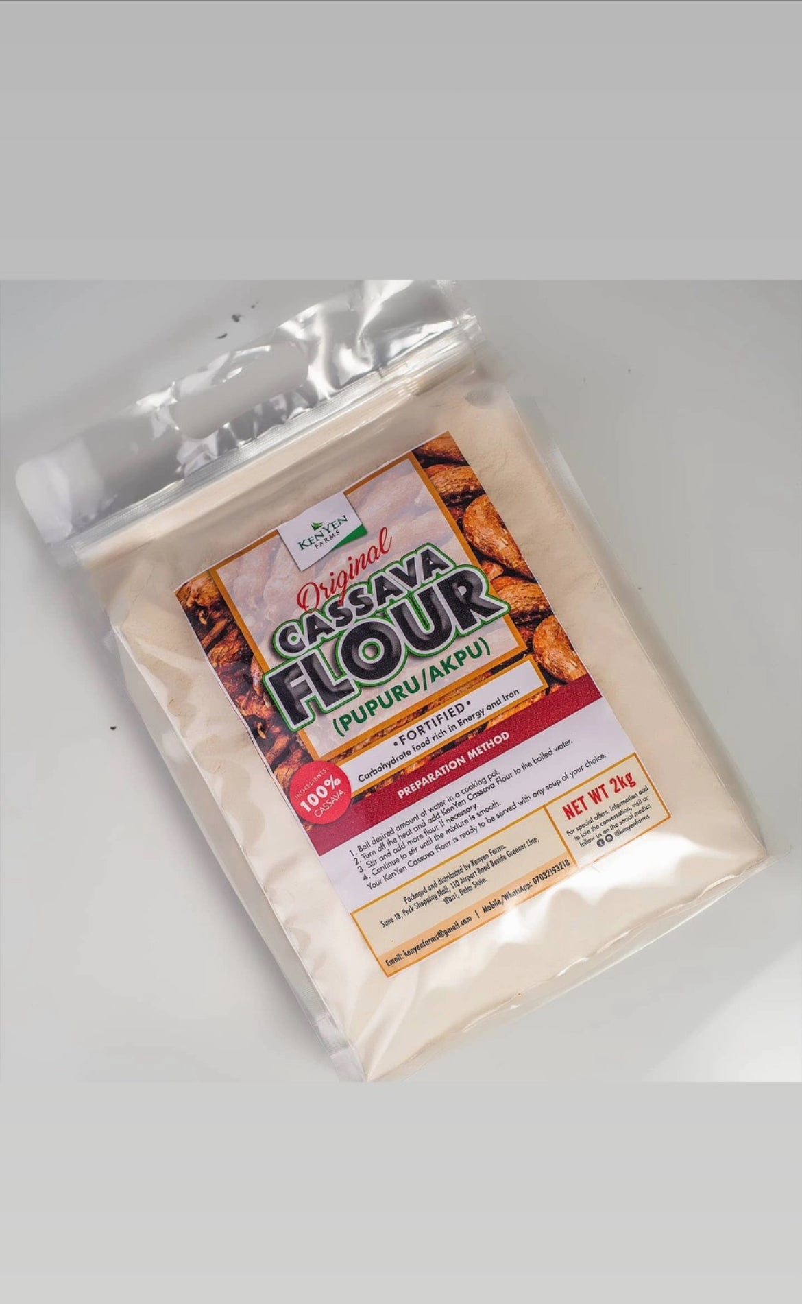 Cassava Flour(Pupuru/Akpu)